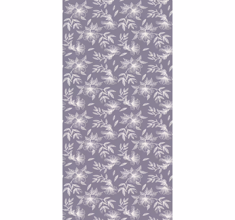 Carta da parati moderna texture fiore di lilla - TenStickers