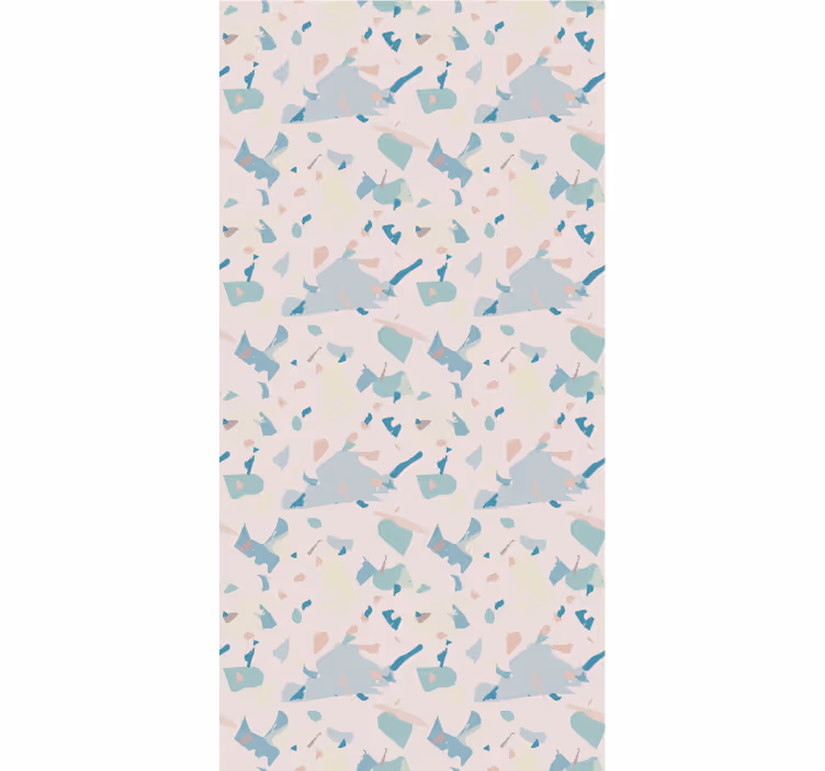 Carta da parati moderna texture piastrelle terrazzo - TenStickers