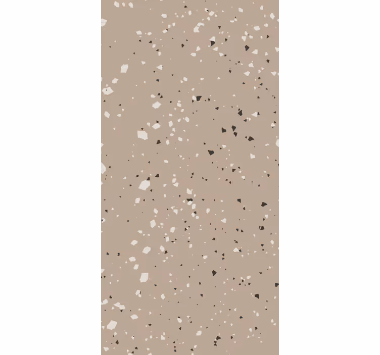 Carta da parati effetto marmo motivo terrazzo neutro - TenStickers