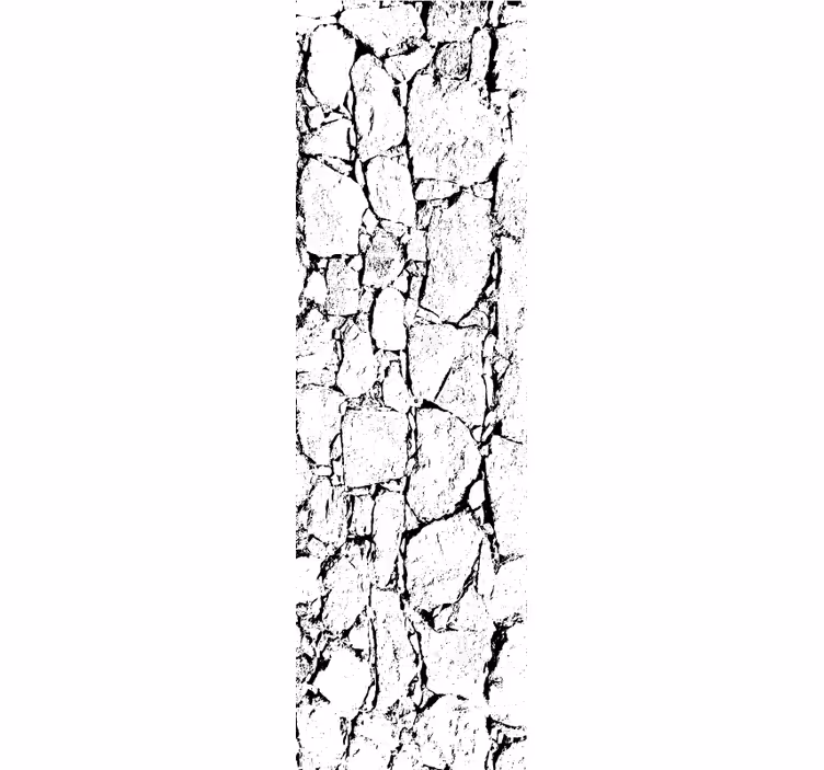 Carta da parati effetto marmo stile grigio screziato - TenStickers