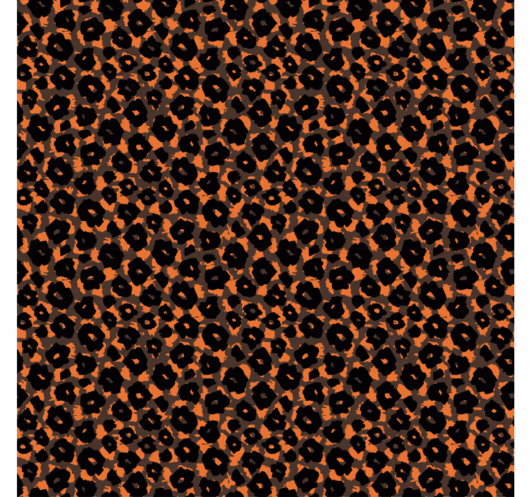 Carta da parati cameretta motivo leopardato - TenStickers