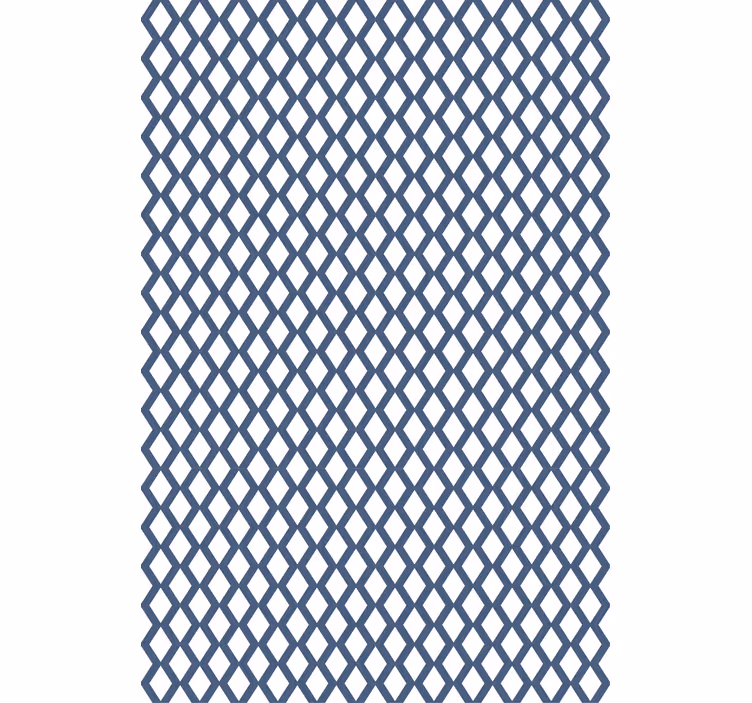 Carta da parati texture motivo a reticolo geometrico - TenStickers