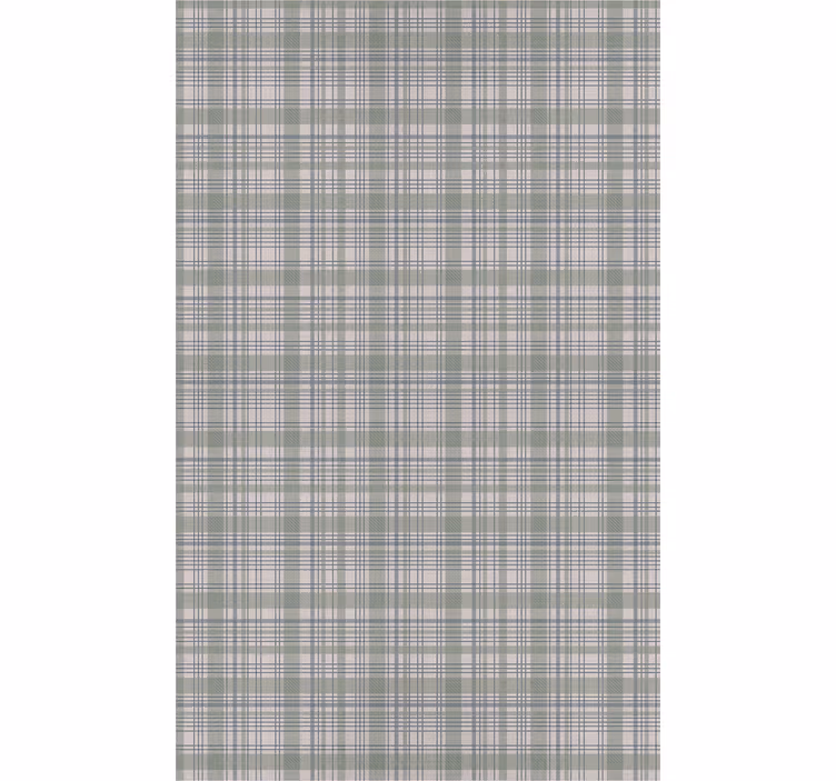 Carta da parati classica tartan verde - TenStickers