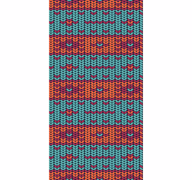 Carta da parati soggiorno strisce multicolori fibra naturale - TenStickers