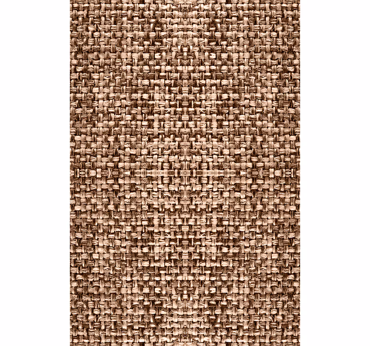 Carta da parati soggiorno intreccio di fibre naturali - TenStickers