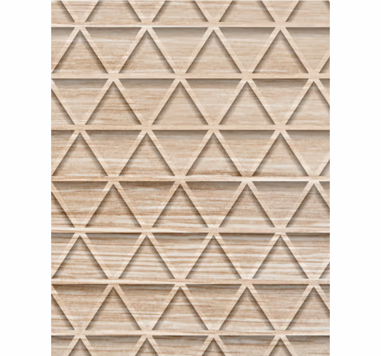 Carta da parati soggiorno motivo geometrico - TenStickers