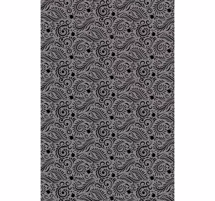 Carta da parati moderna motivi a vortice elaborati - TenStickers
