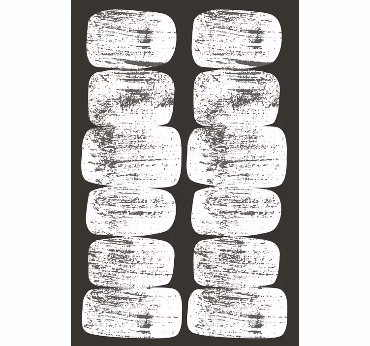 Carta da parati moderna forme geometriche anni 50 - TenStickers