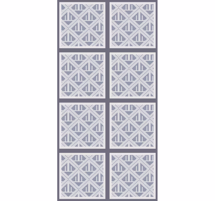 Carta da parati moderna sezioni geometriche - TenStickers