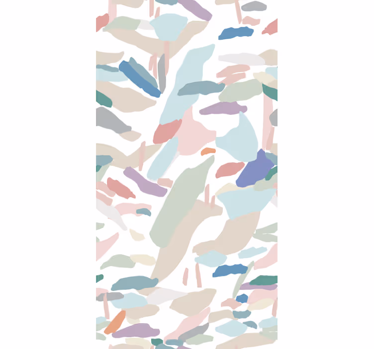 Carta da parati moderna forme sfumate imprecise - TenStickers