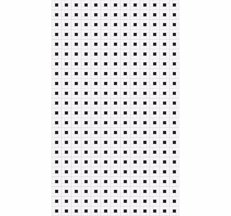 Carta da parati cucina piastrella quadrata moderna - TenStickers