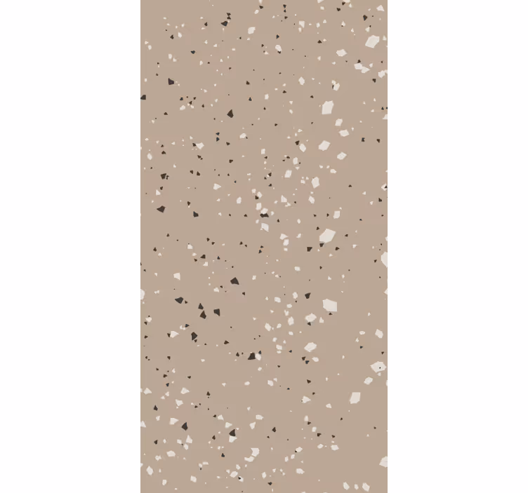 Carta da parati cucina texture terrazzo beige - TenStickers