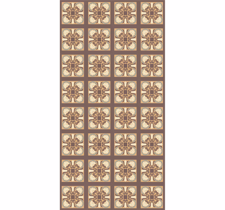 Carta da parati cucina motivo piastrelle ceramica - TenStickers