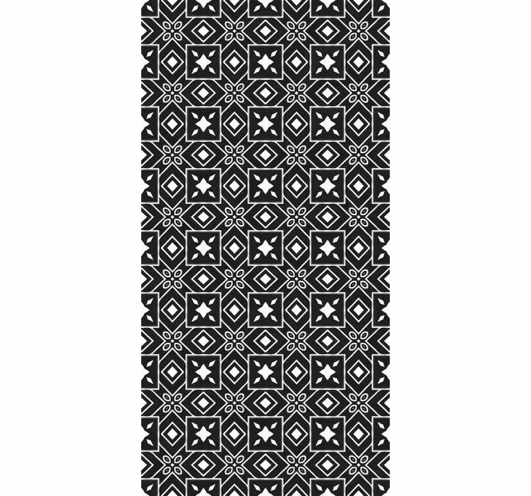 Carta da parati cucina stile bianco e nero - TenStickers