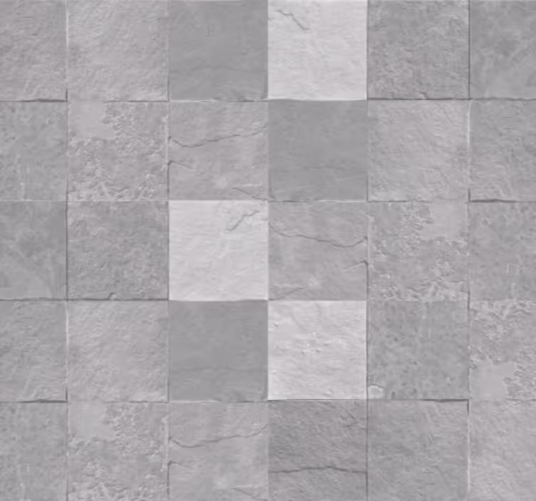 Carta da parati bagno piastrelle marmorizzate - TenStickers