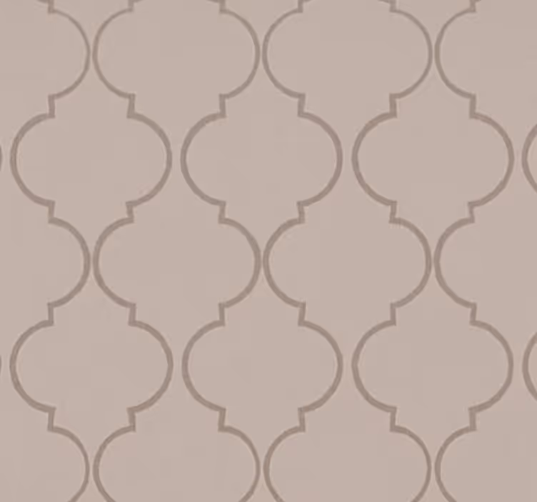 Carta da parati camera da letto effetto lino taupe - TenStickers