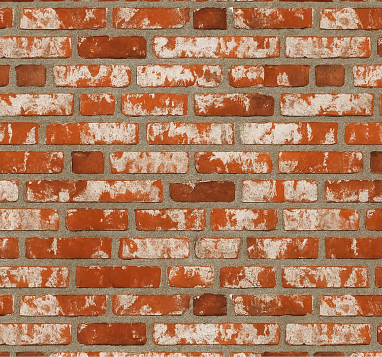Carta da parati soggiorno effetto mattone 3d - TenStickers
