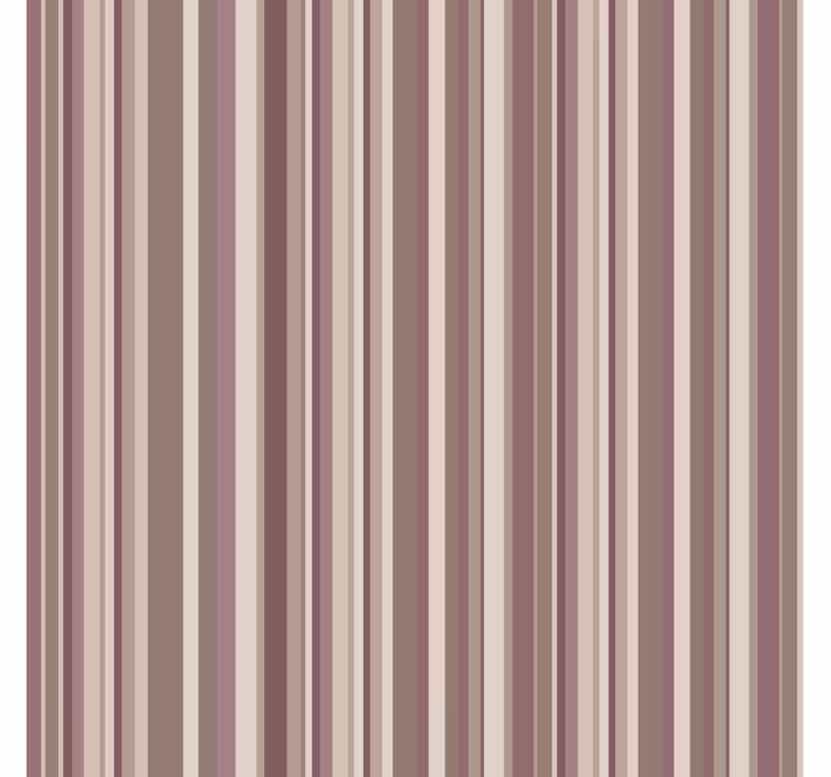 Carta da parati camera da letto rosa striata - TenStickers