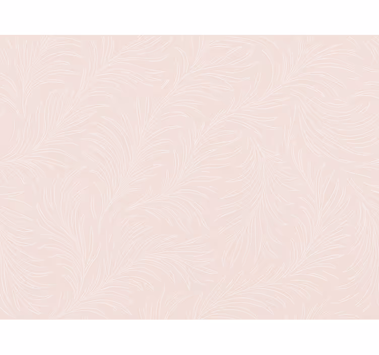 Carta da parati camera da letto rosa botanico soft - TenStickers