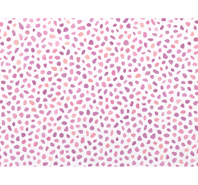 Carta da parati astratta graniglia rosa - TenStickers