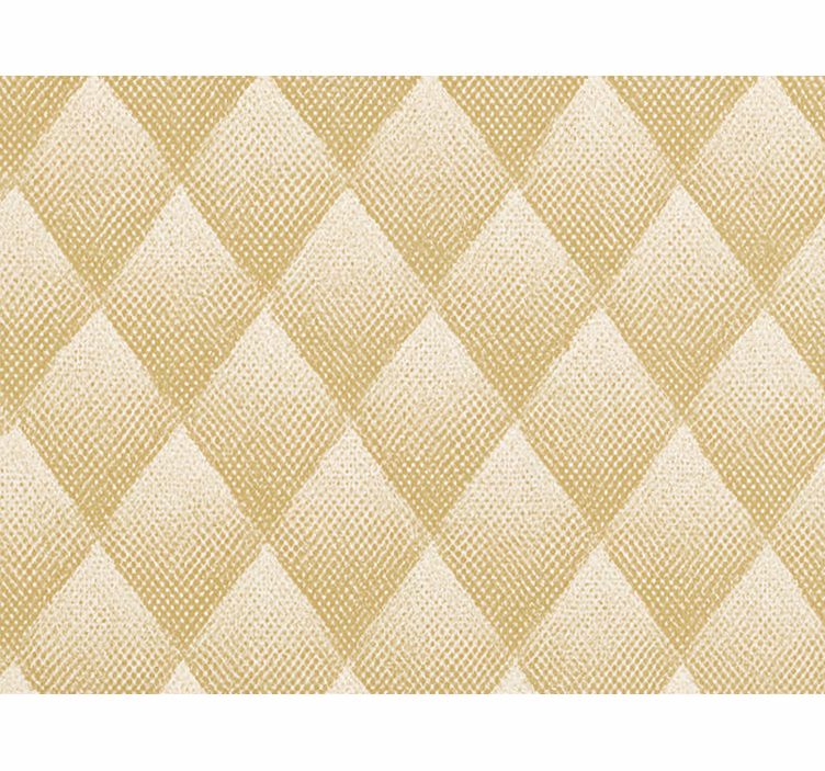 Carta da parati soggiorno triangolo d'oro astratto - TenStickers