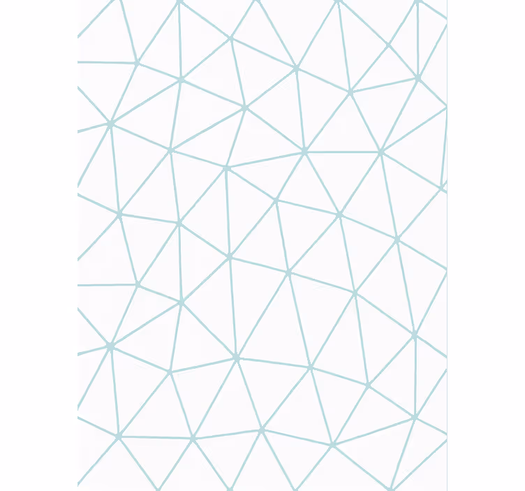 Carta da parati soggiorno design triangolo astratto - TenStickers