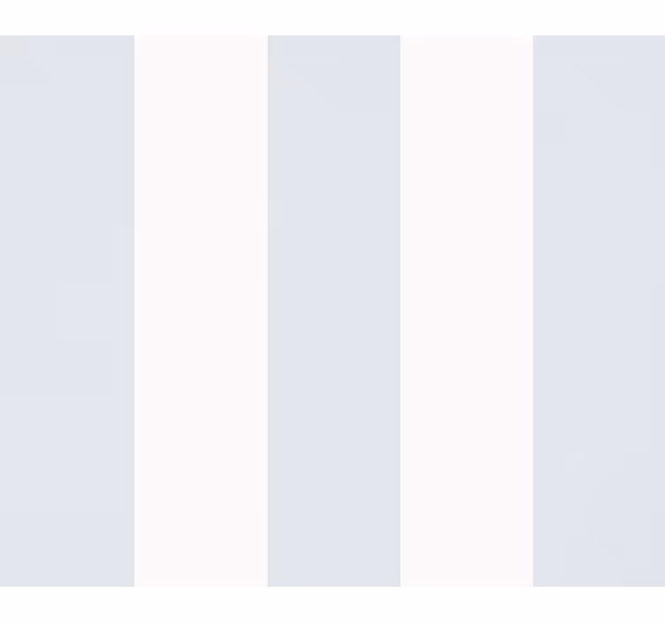Carta da parati cameretta righe azzurro e bianco - TenStickers