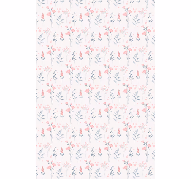 Carta da parati floreale fiori di ciliegio rosa - TenStickers