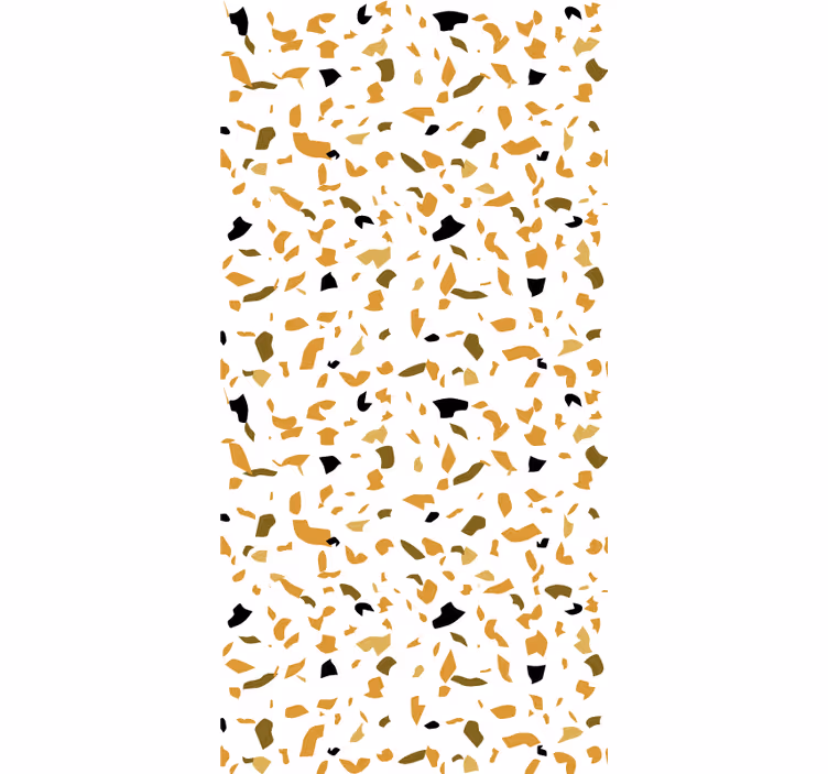 Carta da parati camera da letto colori caldi stile terrazzo - TenStickers