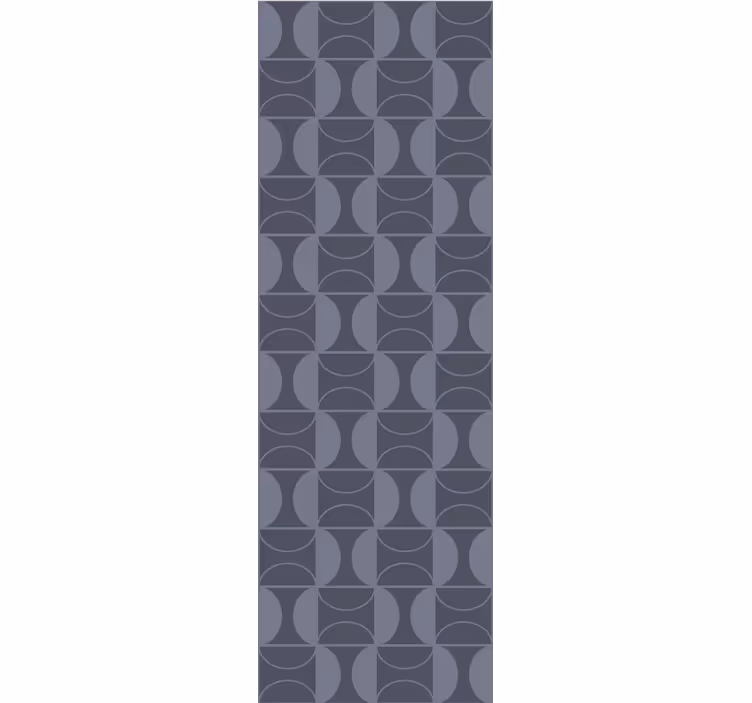 Carta da parati camera design blu in stile japandi - TenStickers