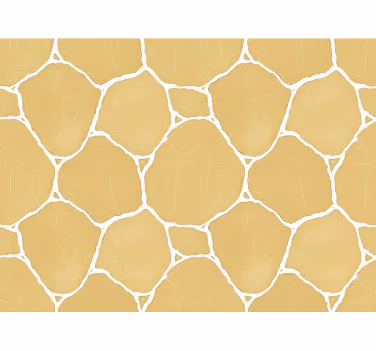 Carta da parati gialla rivestimento giallo morbido - TenStickers