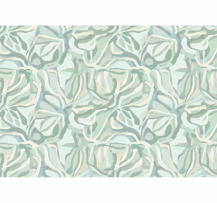 Carta da parati moderna texture tessuti verde pastello - TenStickers