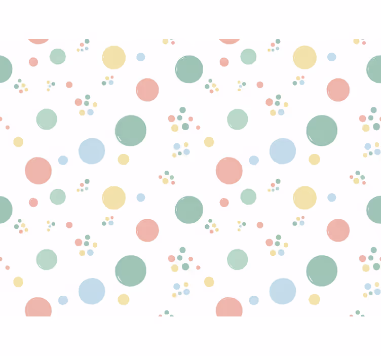 Carta da parati pois puntini dolci - TenStickers
