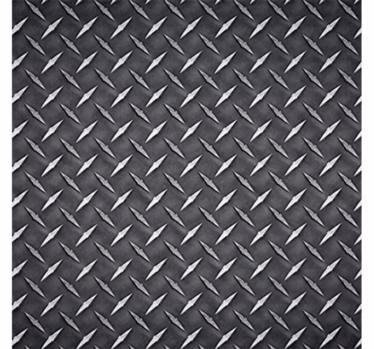Carta da parati effetto metallo vinile decorativo metal lack - TenStickers