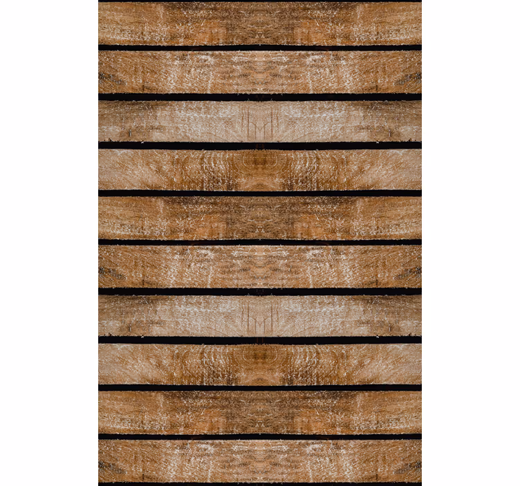Carta da parati rustica pallet di legno - TenStickers