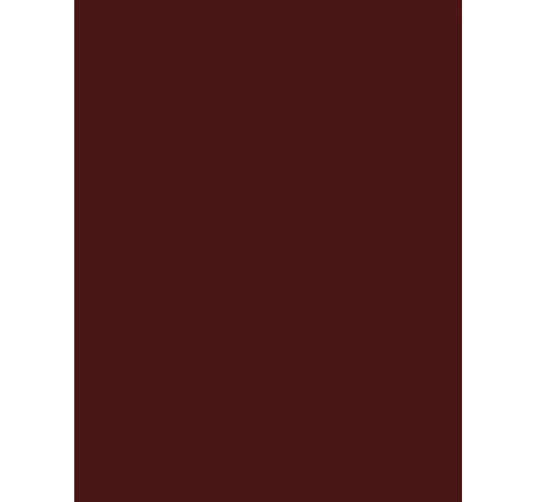 Carta da parati rossa terra di siena scura - TenStickers