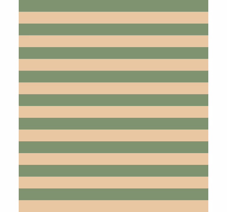 Carta da parati verde righe orizzontali verdi - TenStickers
