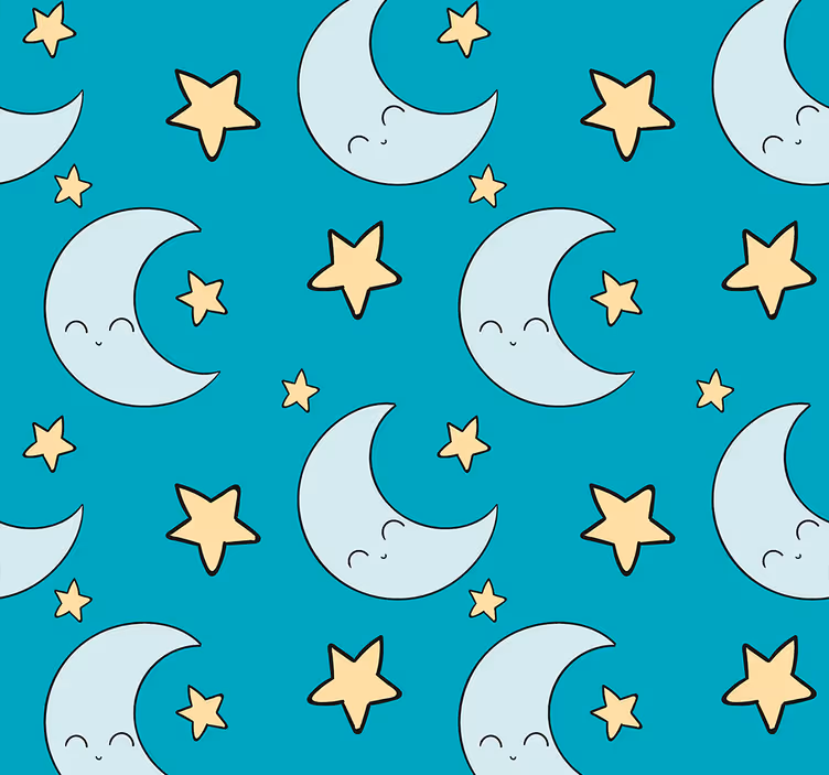 Carta da parati stelle sogno celeste - TenStickers