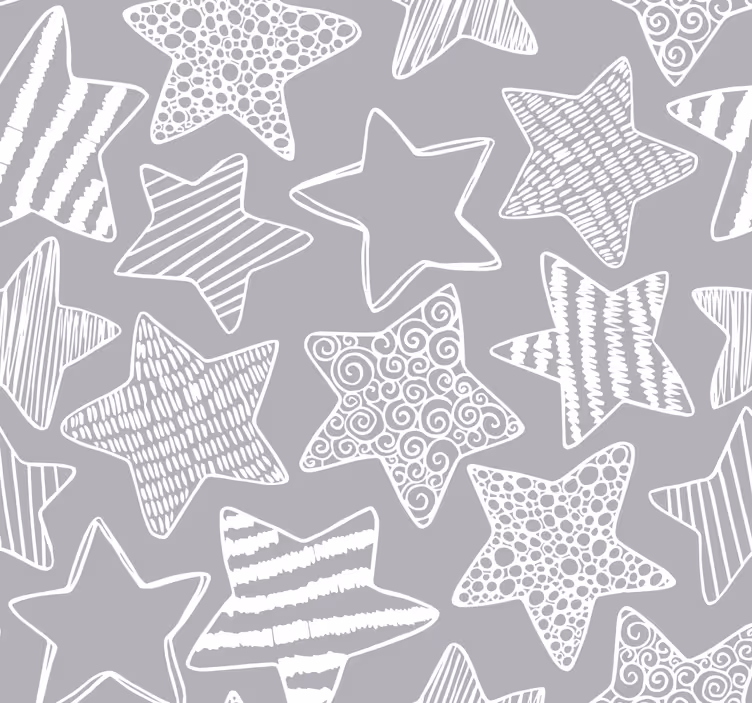 Carta per parati con le stelle - TenStickers