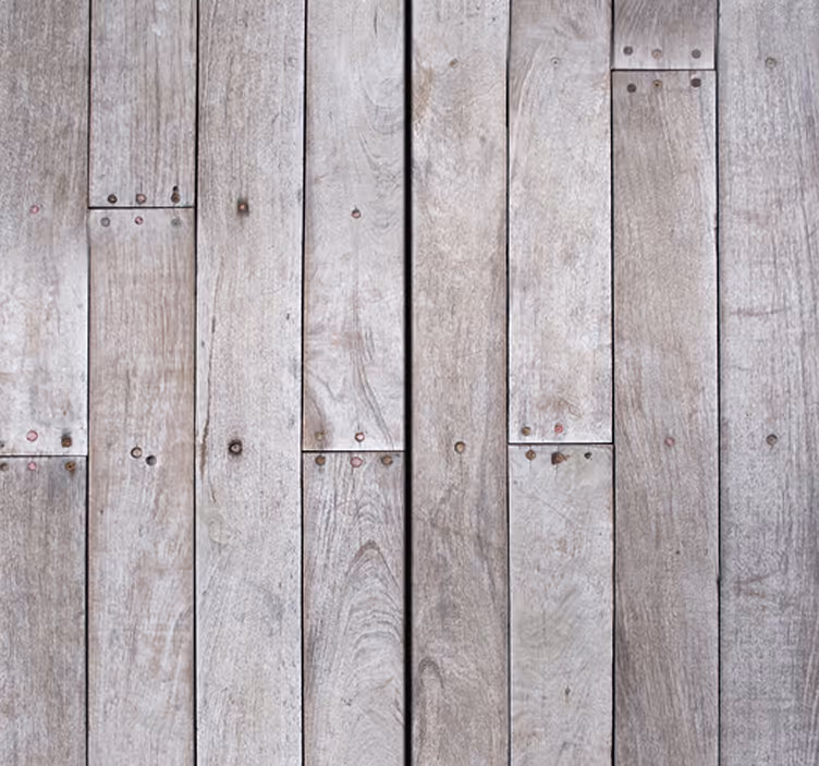 Carta da parati effetto legno pannelli rustici in legno - TenStickers