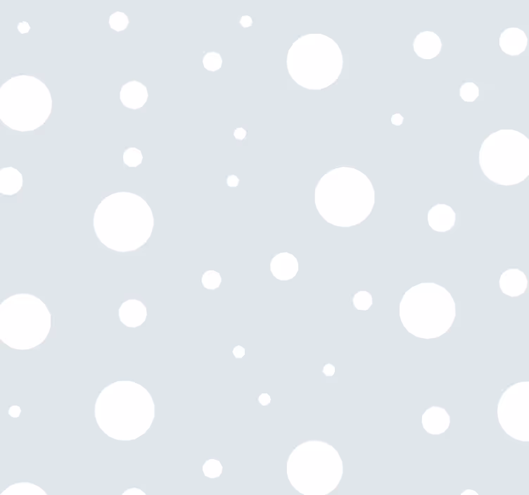 Carta da parati bambini pois sfondo menta - TenStickers