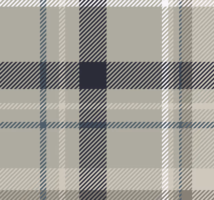 Carta da parati texture tartan verde urbano - TenStickers
