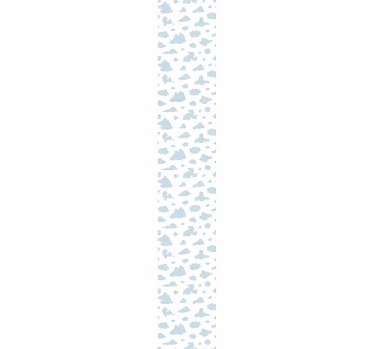 Carta da parati cameretta modello freddo blu morbido - TenStickers