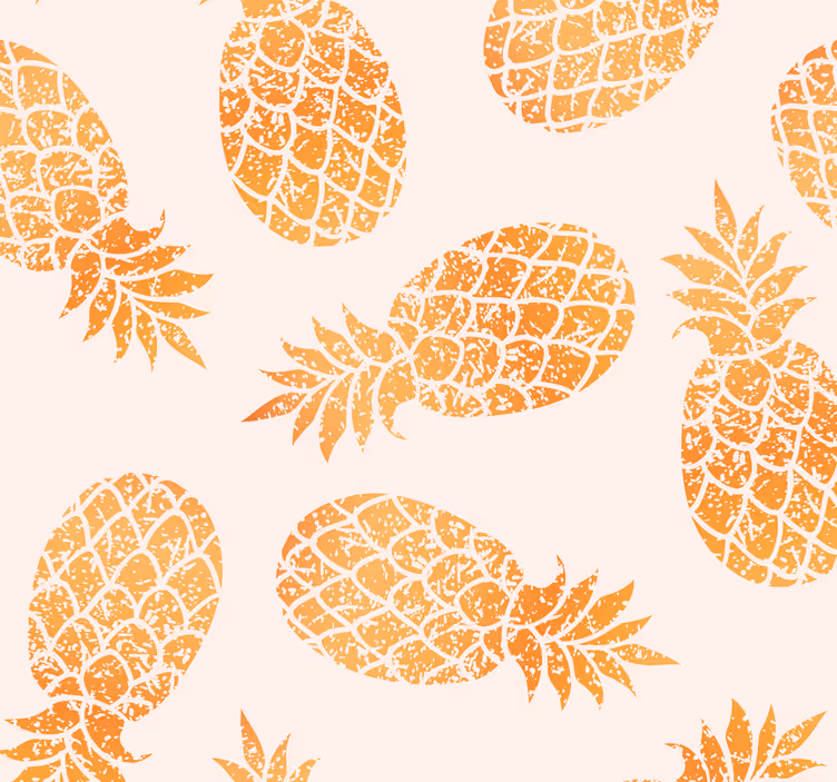 carta da parati cucina modello di frutta tropicale - TenStickers