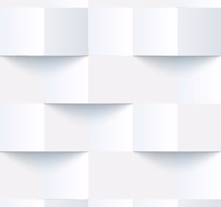 Carta da parati 3d Carta da parati 3d sticky notes bianco - TenStickers