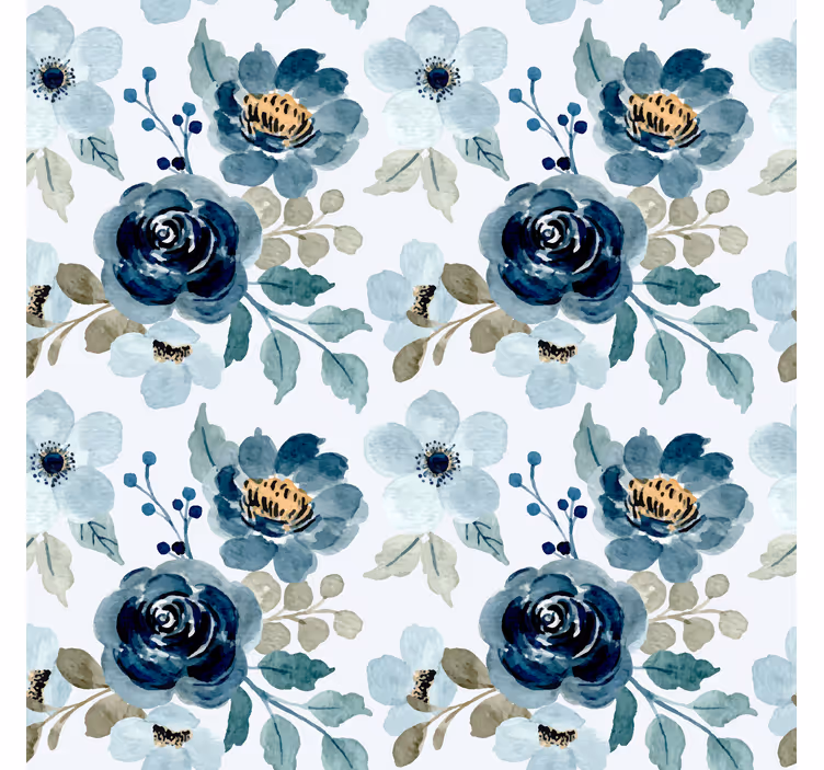 Carta da parati floreale motivo bouquet floreale - TenStickers