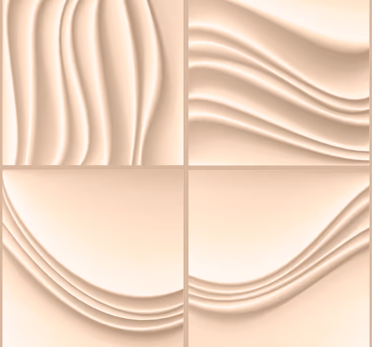 Carta da parati astratta effetto satinato - TenStickers