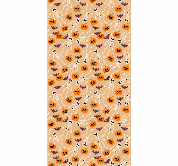 Carta da parati Halloween modello spettrale di halloween - TenStickers