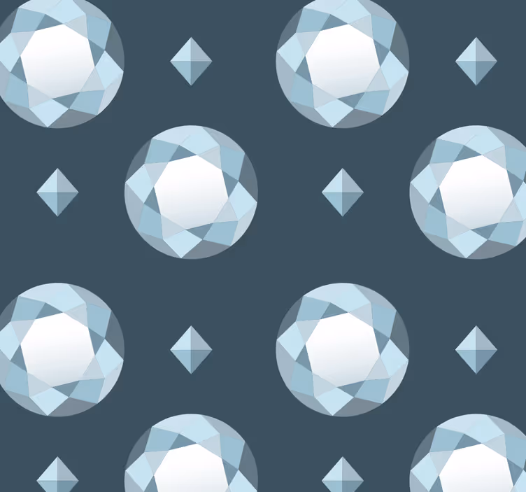 Carta da parati pois motivo geometrico della sfera - TenStickers