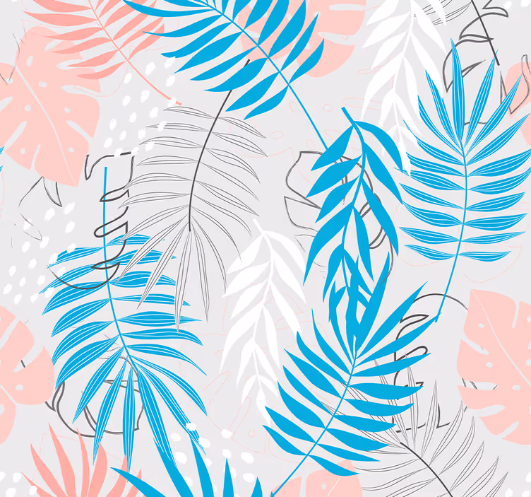 Carta da parati natura Constera dai colori vivaci - TenStickers